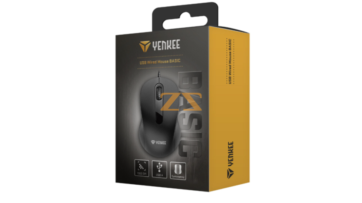Yenkee USB Wired Mouse YMS 003BK
